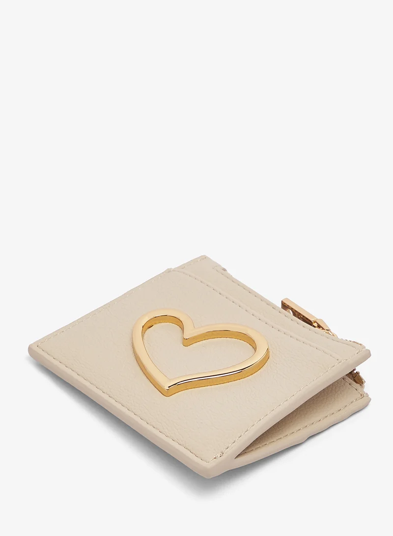 Love Moschino Heart Turnlock PU Wallet